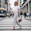 image:imageEcetana Mules for Women Flats Shoes Comfortable Slip On Casual Work Slides Round Toe Backless LoafersGrey