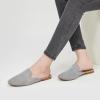 image:imageEcetana Mules for Women Flats Shoes Comfortable Slip On Casual Work Slides Round Toe Backless LoafersGrey