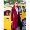 image:imageDUOYANGJIASHA Womens Hoodies Zip Up Sweatshirts Oversized 2026 Fashion Long Hooded Fall Winter Fleece Jackets with PocketsRed