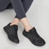 image:imageDUOYANGJIASHA Womens Sneakers Walking Shoes Comfortable Non Slip Tennis Shoes Breathable Lightweight Footwear for Casual WorkAllblack