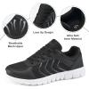 image:imageDUOYANGJIASHA Womens Sneakers Walking Shoes Comfortable Non Slip Tennis Shoes Breathable Lightweight Footwear for Casual WorkBlack