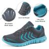 image:imageDUOYANGJIASHA Womens Sneakers Walking Shoes Comfortable Non Slip Tennis Shoes Breathable Lightweight Footwear for Casual WorkDark Gray