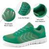 image:imageDUOYANGJIASHA Womens Sneakers Walking Shoes Comfortable Non Slip Tennis Shoes Breathable Lightweight Footwear for Casual WorkGreen