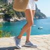 image:imageDUOYANGJIASHA Womens Sneakers Walking Shoes Comfortable Non Slip Tennis Shoes Breathable Lightweight Footwear for Casual WorkGrey