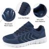 image:imageDUOYANGJIASHA Womens Sneakers Walking Shoes Comfortable Non Slip Tennis Shoes Breathable Lightweight Footwear for Casual WorkNavy