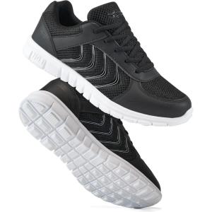 image:imageDUOYANGJIASHA Womens Sneakers Walking Shoes Comfortable Non Slip Tennis Shoes Breathable Lightweight Footwear for Casual WorkBlack