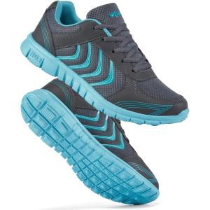 image:imageDUOYANGJIASHA Womens Sneakers Walking Shoes Comfortable Non Slip Tennis Shoes Breathable Lightweight Footwear for Casual WorkDark Gray