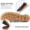 image:imageDUOYANGJIASHA Womens Comfortable Loafers Casual Round Toe Moccasins Wild Driving Flats Soft Walking Shoes Women Slip On50 Coffee