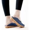 image:imageDUOYANGJIASHA Womens Comfortable Loafers Casual Round Toe Moccasins Wild Driving Flats Soft Walking Shoes Women Slip OnDarkblue