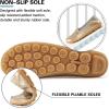 image:imageDUOYANGJIASHA Womens Comfortable Loafers Casual Round Toe Moccasins Wild Driving Flats Soft Walking Shoes Women Slip OnGold