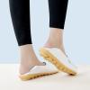 image:imageDUOYANGJIASHA Womens Comfortable Loafers Casual Round Toe Moccasins Wild Driving Flats Soft Walking Shoes Women Slip OnWhite