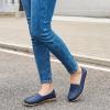 image:imageEcetana Loafers for Women Penny Shoes Comfortable Slip On Casual Womens Loafers Fashion Moccasins Lightweight Round Toe Driving Flats Boat ShoesDarkblue