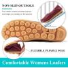 image:imageEcetana Loafers for Women Penny Shoes Comfortable Slip On Casual Womens Loafers Fashion Moccasins Lightweight Round Toe Driving Flats Boat ShoesWinered
