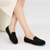 image:imageEcetana Women Loafers Comfortable Shoes Casual Slip on Penny Moccasins Flats for Walking Driving BusinessSuedeblack