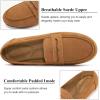 image:imageEcetana Women Loafers Comfortable Shoes Casual Slip on Penny Moccasins Flats for Walking Driving BusinessSuedebrown