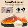 image:imageEcetana Womens amp Mens Memory Foam Bedroom Slippers  Comfortable Fuzzy Indoor amp Outdoor House Shoes