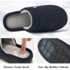 image:imageEcetana Womens amp Mens Memory Foam Bedroom Slippers  Comfortable Fuzzy IndoorOutdoor House Shoes