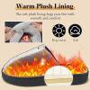 image:imageEcetana Womens amp Mens Memory Foam Bedroom Slippers  Comfortable Fuzzy IndoorOutdoor House Shoes