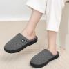 image:imageEcetana Womens amp Mens Memory Foam Bedroom Slippers  IndoorOutdoor Comfortable Fuzzy Slippers