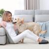 image:imageEcetana Womens amp Mens Memory Foam Bedroom Slippers  IndoorOutdoor Comfortable Fuzzy Slippers