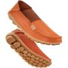 image:imageDUOYANGJIASHA Womens Comfortable Loafers Casual Round Toe Moccasins Wild Driving Flats Soft Walking Shoes Women Slip OnOrange