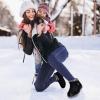 image:imageDUOYANGJIASHA Womens Snow Boots Winter Shoes Warm Fur Lined Ankle Booties Waterproof Comfortable Boots for WomenBlack