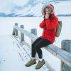image:imageDUOYANGJIASHA Womens Snow Boots Winter Shoes Warm Fur Lined Ankle Booties Waterproof Comfortable Boots for WomenGreen