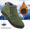 image:imageDUOYANGJIASHA Womens Snow Boots Winter Shoes Warm Fur Lined Ankle Booties Waterproof Comfortable Boots for WomenGreen