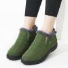 image:imageDUOYANGJIASHA Womens Snow Boots Winter Shoes Warm Fur Lined Ankle Booties Waterproof Comfortable Boots for WomenGreen