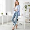 image:imageEcetana Womens Flats Sandals Dressy Summer Comfortable Casual Fashion Round Toe Slingback Shoes with Buckle Ankle Strap