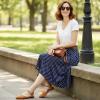 image:imageEcetana Womens Flats Sandals Dressy Summer Comfortable Casual Fashion Round Toe Slingback Shoes with Buckle Ankle StrapBrown