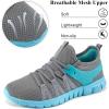 image:imageEcetana Womens Sneakers Running Shoes Comfortable Lace Up Tennis Shoes Casual Breathable Mesh Fashion Sneakers for Walking Dark Gray