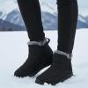 image:imageEcetana Womens Snow Boots Winter Shoes Ankle Booties Warm Fur Lined Waterproof NonSlip Boots for WomenBlack