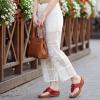 image:imageEcetana Womens Wedge Sandals Dressy 2026 Comfortable Casual Summer Flip Flops Walking Platform Slides ShoesRed