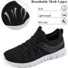 image:imageEcetana Womens Sneakers Running Shoes Comfortable Lace Up Tennis Shoes Casual Breathable Mesh Fashion Sneakers for Walking Black